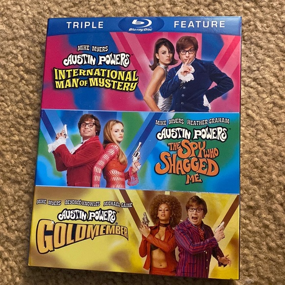 Austin Powers Triple Feature Blu-ray Disc movie set - Picture 1 of 2